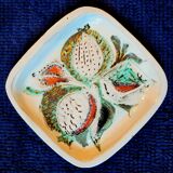 Old vintage ceramic dish Vallauris 50s 60s