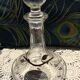 Decanter with pewter patterns