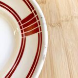 Oval dish Badonviller 30's
