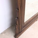 Antique Art Deco trumeau mirror