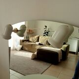 Vintage 90s illuminated mirror