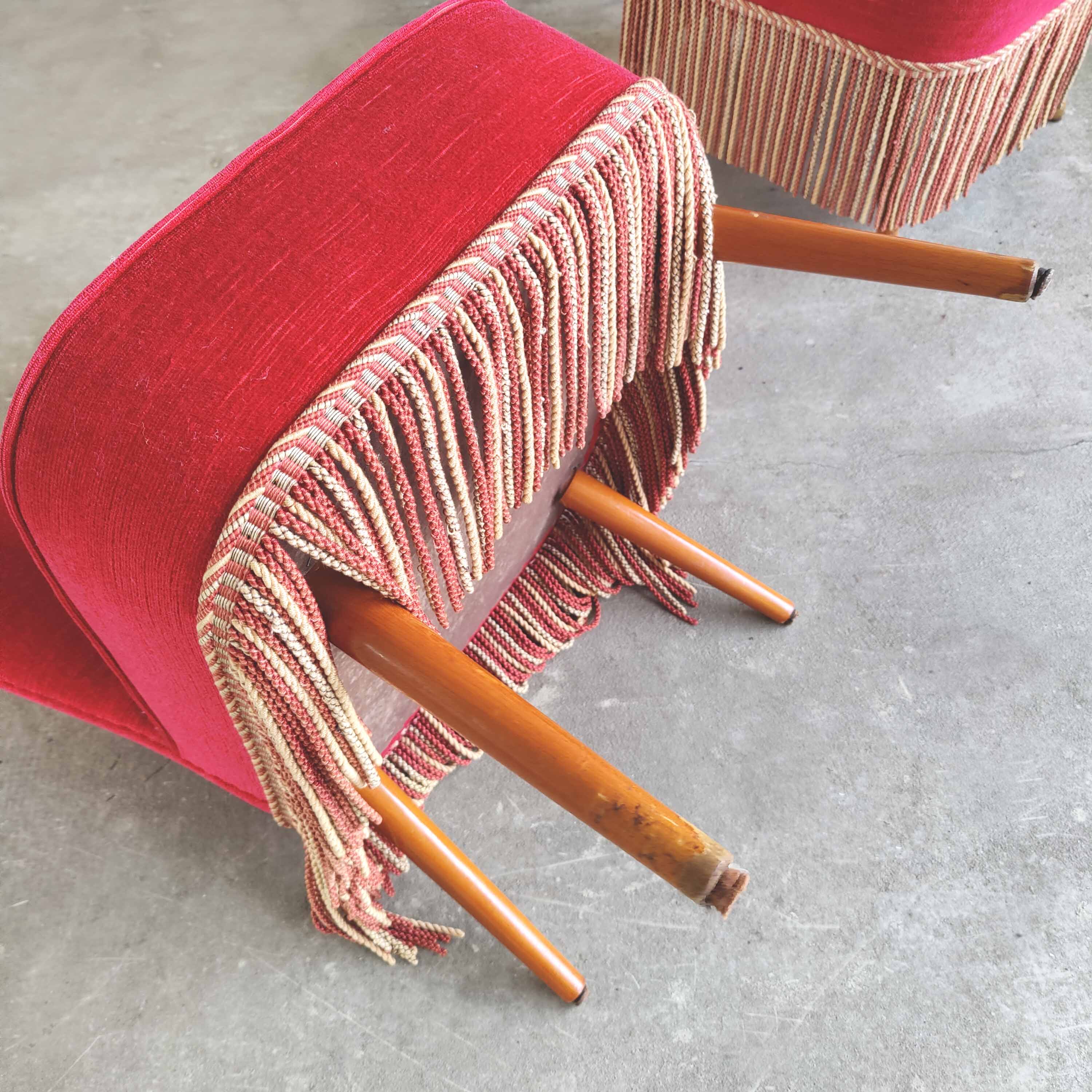 Vintage cocktail armchair 60s
