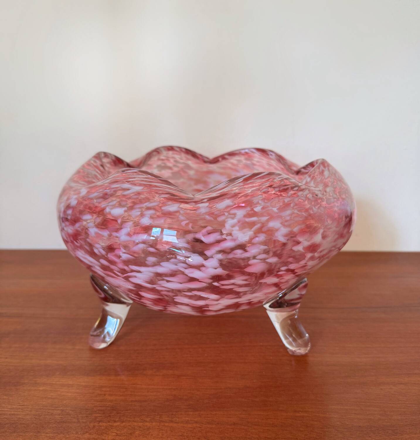 Old Clichy glass cup