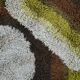 1970s Gorgeous Space Age Luxury Rug by Desso with Original Label.