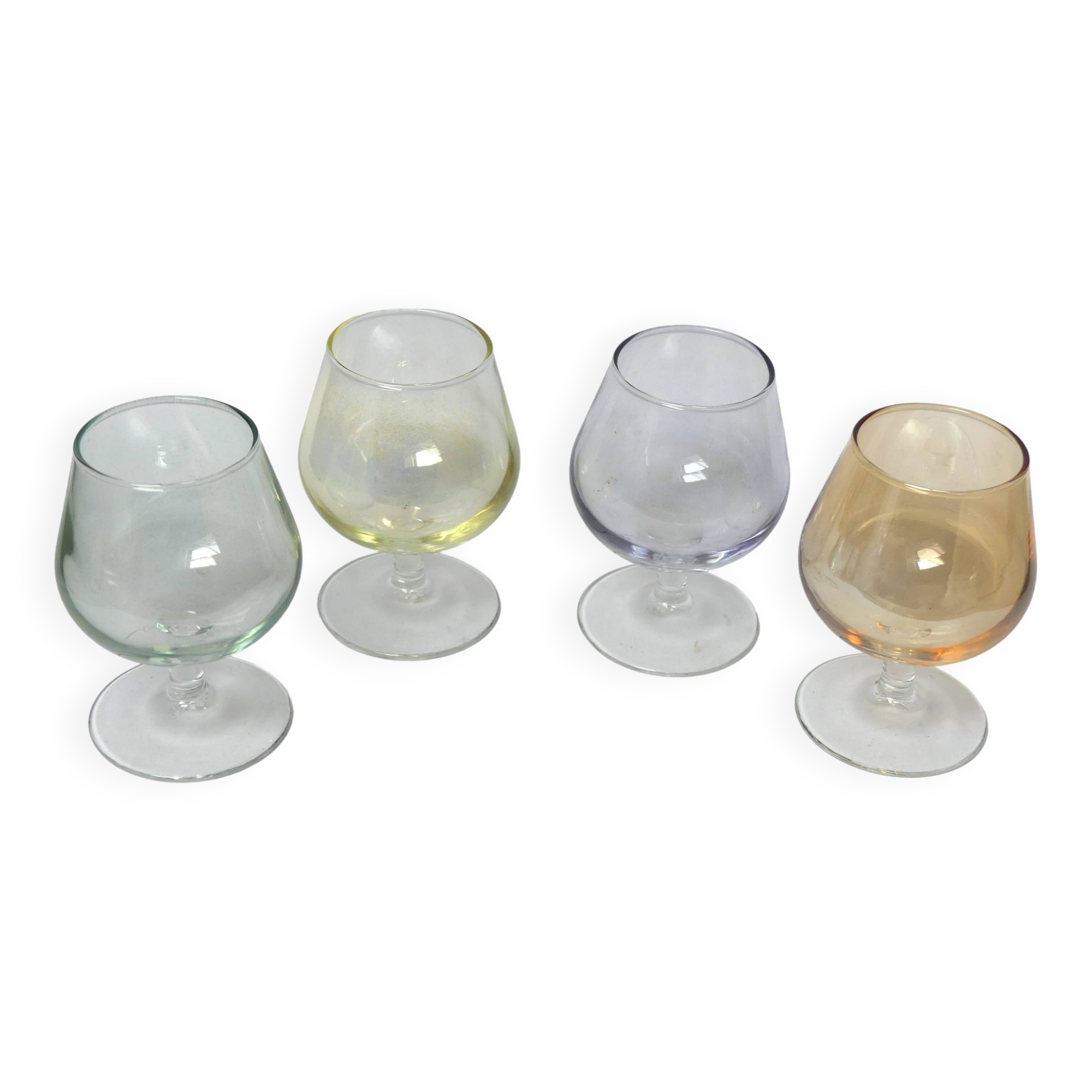 4 Luminarc cognac glasses