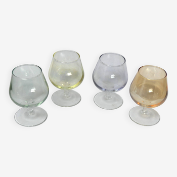 4 Luminarc cognac glasses