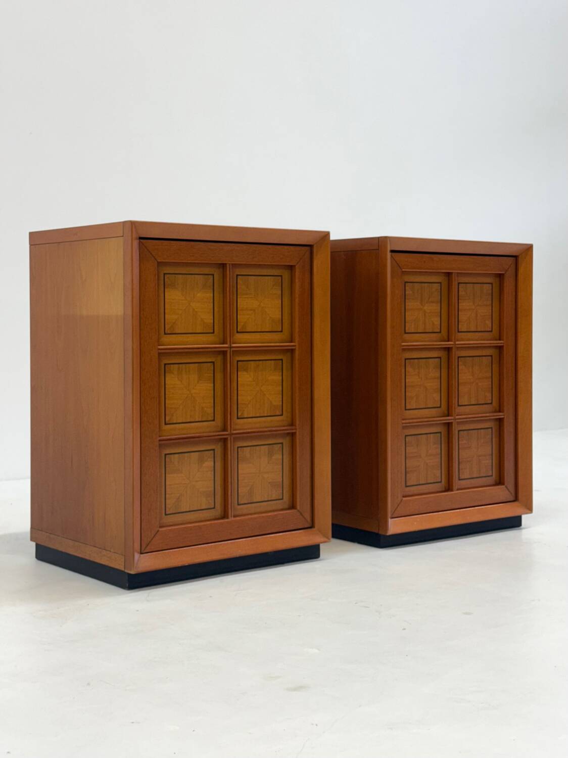 Ensemble de meubles italiens brutalistes Caccia alla Volpe pour Linea Arredo