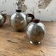 René Delavan Art Deco Pewter Teapot Set