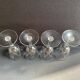 4 Cut Crystal Wine Glasses