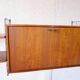 Scandinavian teak wall shelves and modular teak