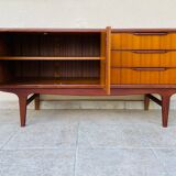 Scandinavian teak row