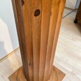 Large French Neoclassical Columns in Pine Wood, 1910, Set of 2