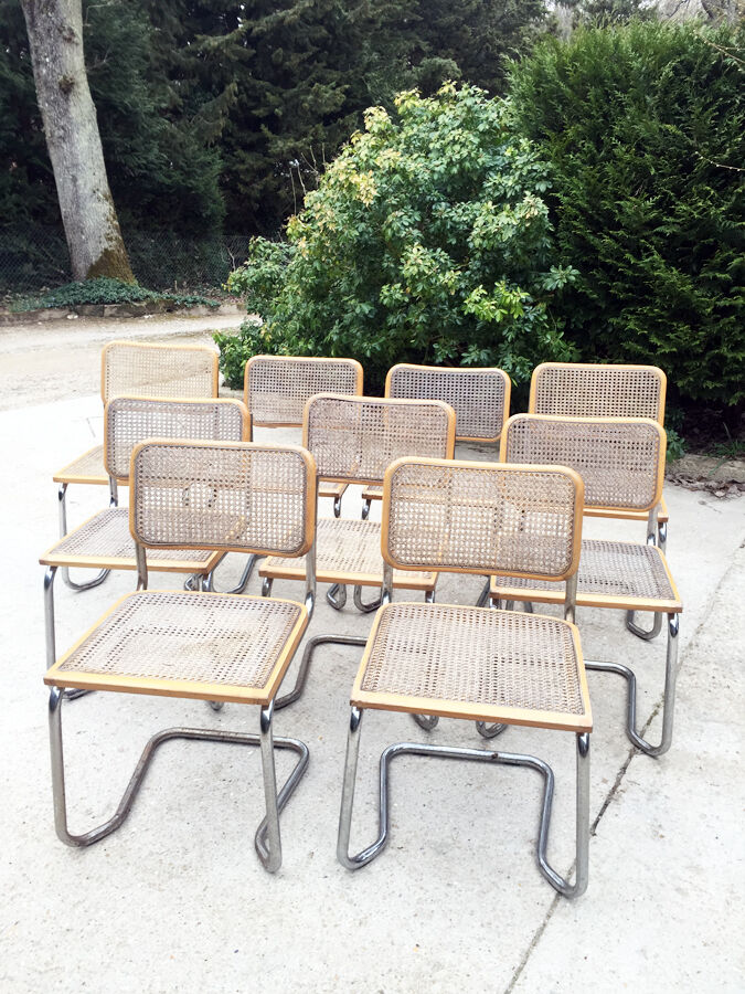 9 Marcel Breuer, model B32 to restore chairs
