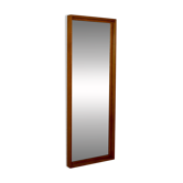 Miroir scandinave vintage en teck