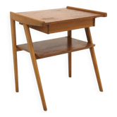 Table de chevet scandinave en teck, Suède, 1960