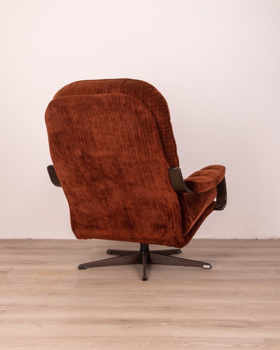 Pair of vintage armchairs from the 60s Bordeaux Danish design