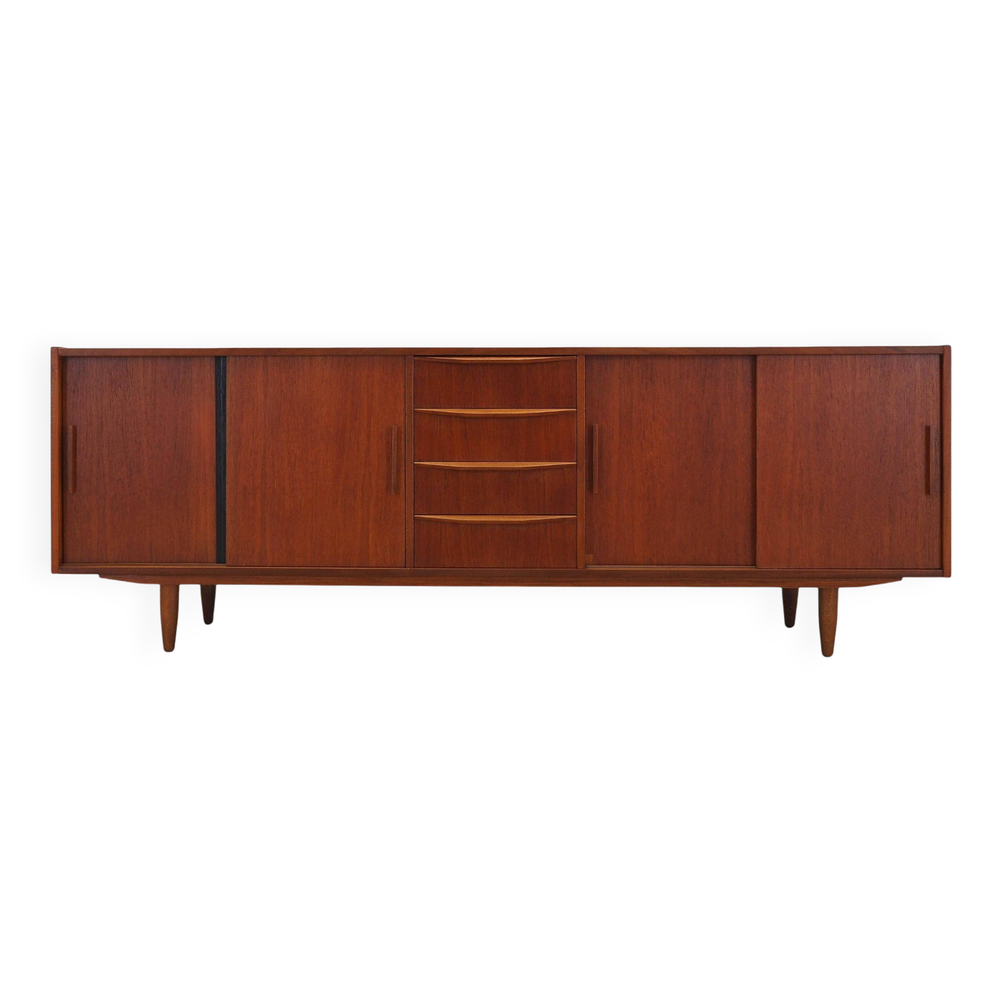 Teak sideboard, Danish design, 1970s, made in Denmark.