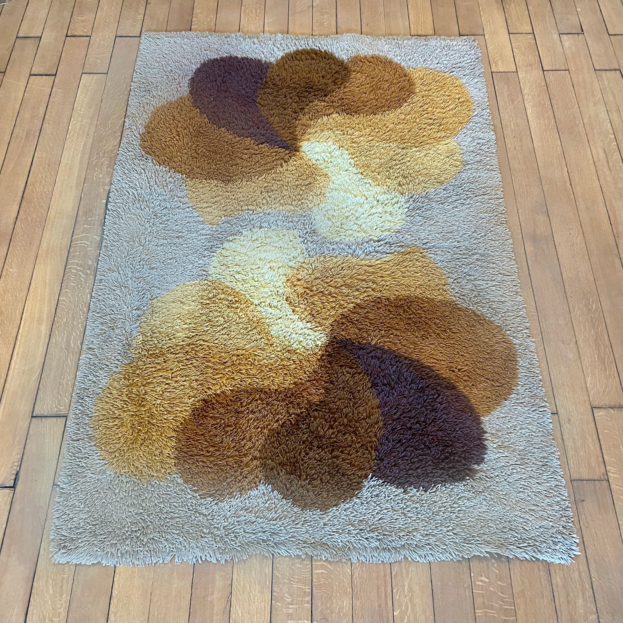 Tapis shaggy seventies Desso 150x220cm