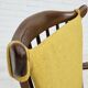 Années 1960-70, design danois par Farstrup Stolefabrik, rocking chair retapissé.