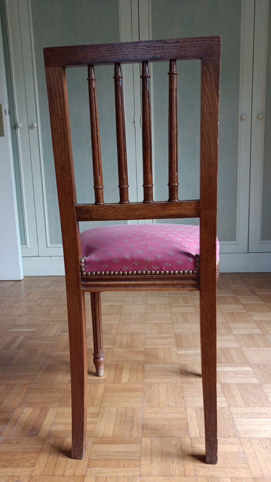 Paire de chaises de chambre  Napoleon lll