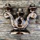Chandelier in faience-50s