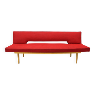 Mid-century sofa daybed by Miroslav Navrátil, Czechoslovakia, 1960s