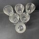 6 verres à vin de bourgogne baccarat service paris