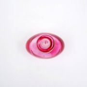 Flacon de parfum « Sommerso » en verre rose et transparent