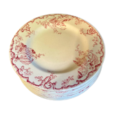 10 plates Terre de Fer Rouge