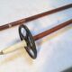 Old bamboo ski poles