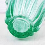 Art deco glass vase
