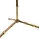 Hollywood regency bamboo shaped table lamp, Maison Jansen France 1970s