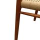 Set of 4 JL Moller model 75 chair by Niels Otto Moller Danish Design