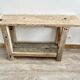 Old wooden workbench