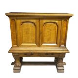 Meuble bas en chêne massif clair, 1940