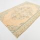Mustard Yellow Vintage Rug, Handmade Persian Rug, 180x277 Cm