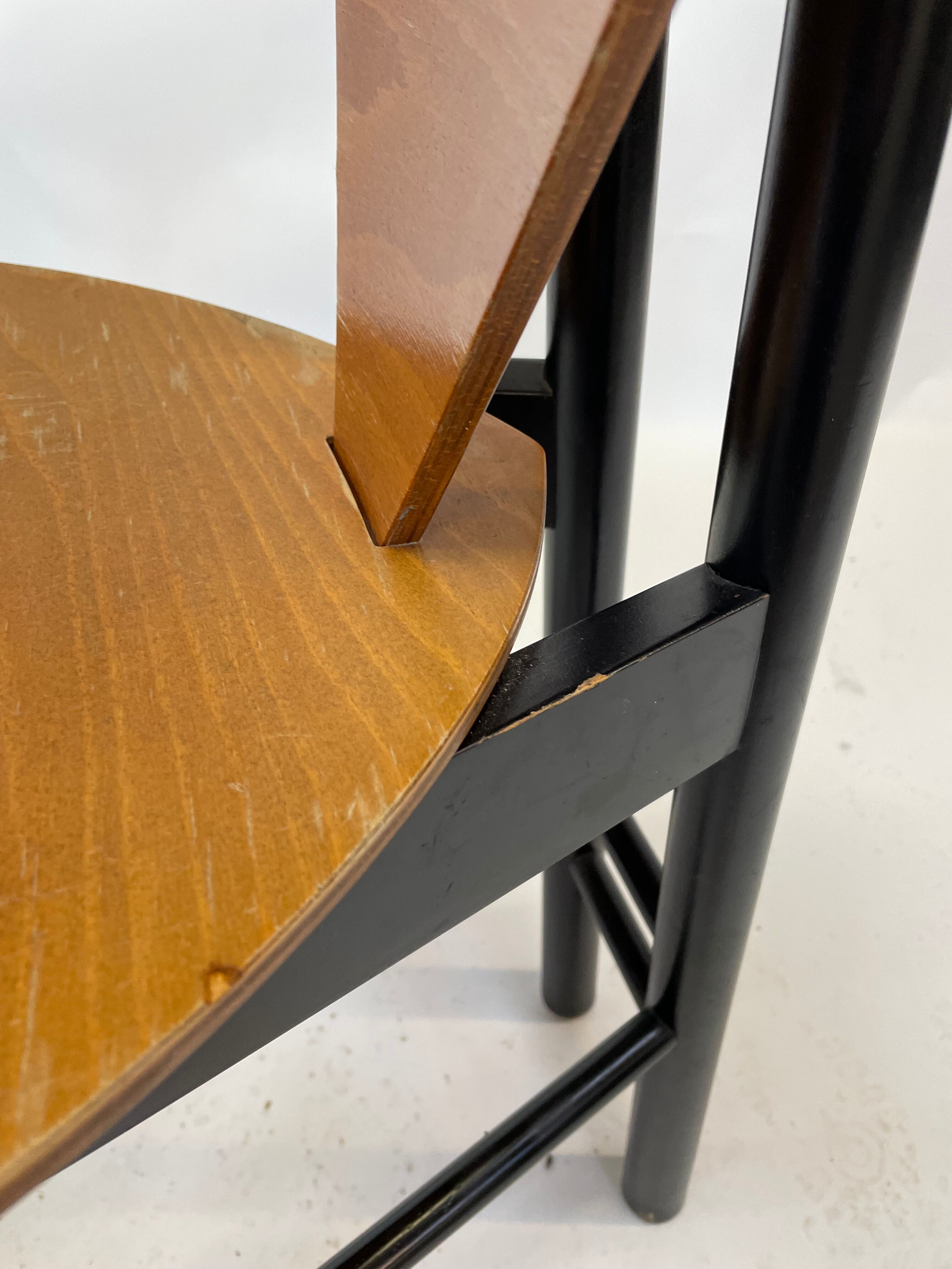 Vintage Memphis Style Design Chair 80's