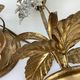 Pair of Lamps Attributed to Hans Kogl Vintage 1970 Hollywood Regency Wisteria