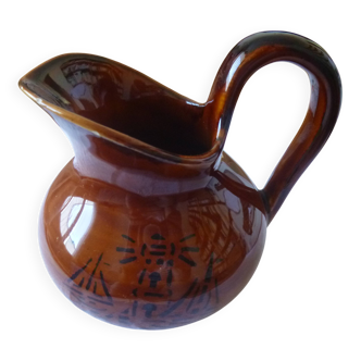 Milk jug or small pitcher Saint Clément marine decor