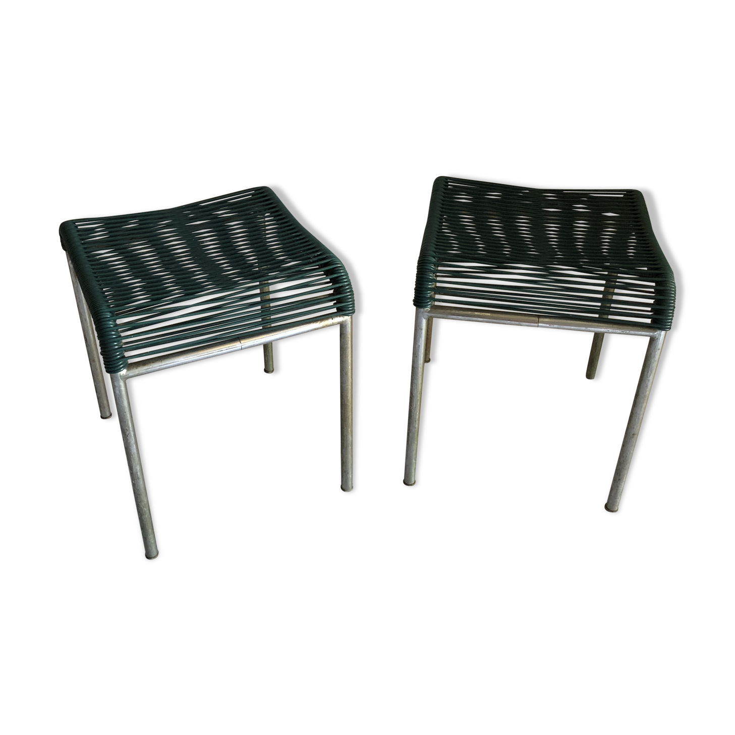 Pair of stool scoubidou