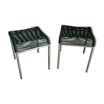 Pair of stool scoubidou