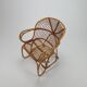 Mid Century Rattan Side Chair, 1960s
