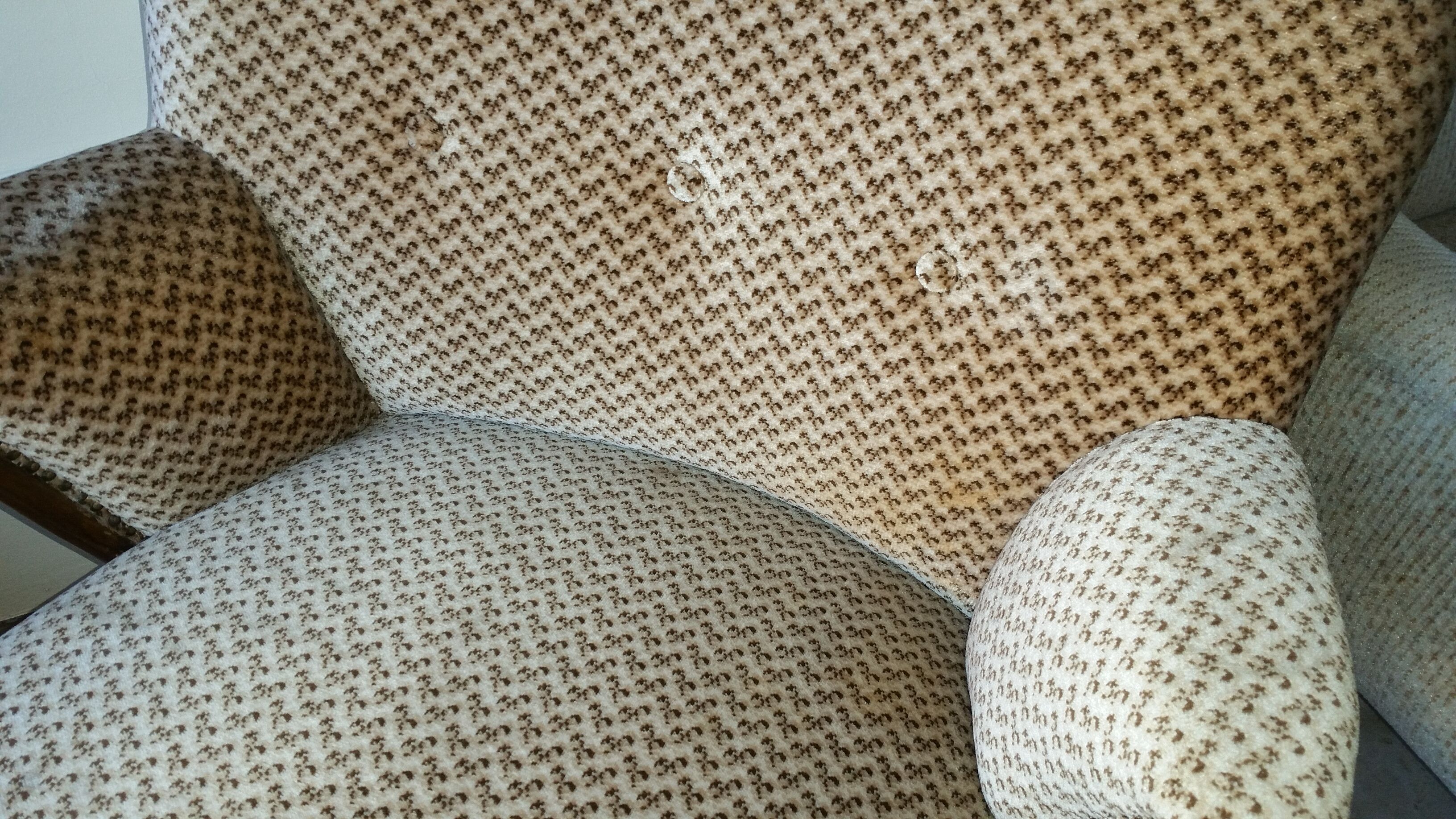 Lot of 2 armchairs sculptural 50 60 years