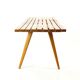 Banc vintage en bois, Tchécoslovaquie, années 1960