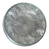 Crystal salad bowl chiseled like new