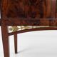 Swedish Grace Cabinet, Flamed Mahogany
