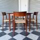 Set of 5 chairs from the 1950s designed by Georg Leowald.