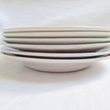 Assiettes creuses HBCM, St Amand