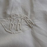 Old embroidered pillowcase BR