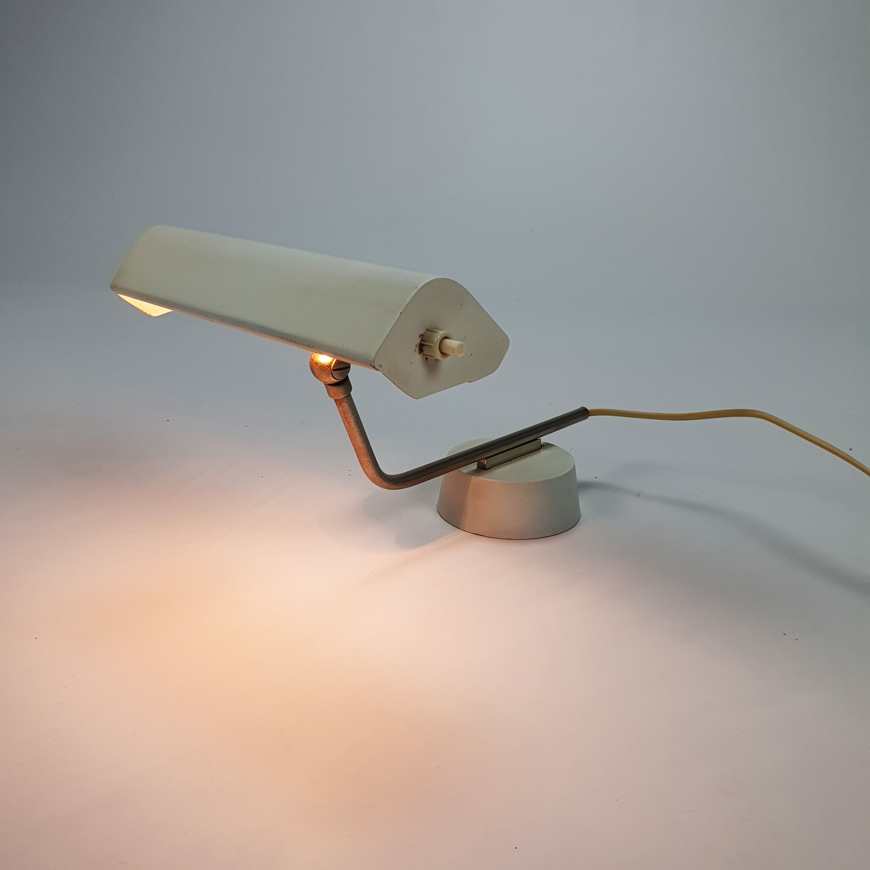 Mid Century Piano Lamp by J.J.M Hoogervorst For Anvia, Netherlands, 1950s